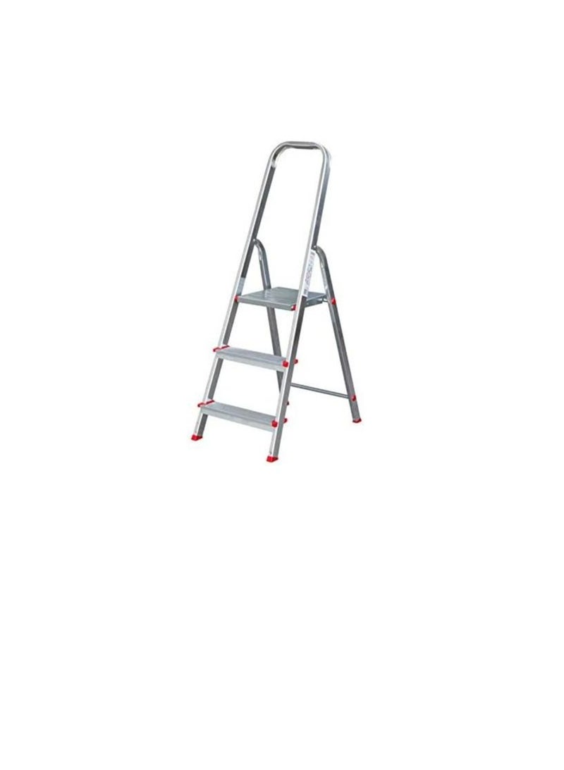 Beorol 2 Step Aluminium Folding Ladder 150 Kg Capacity, EN131-2/2017 Lightweight Multi-Purpose Portable Step Stool for Home, Kitchen & Office - Image 2