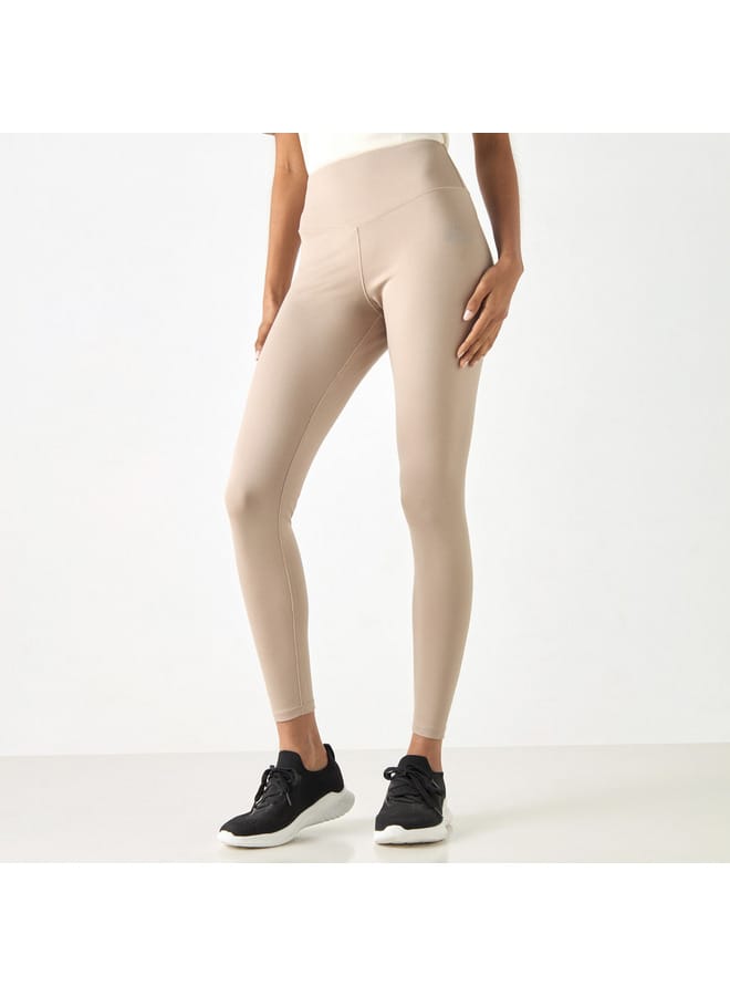 Kappa Kappa Logo Print Leggings with Elasticated Waistband  - Image 1