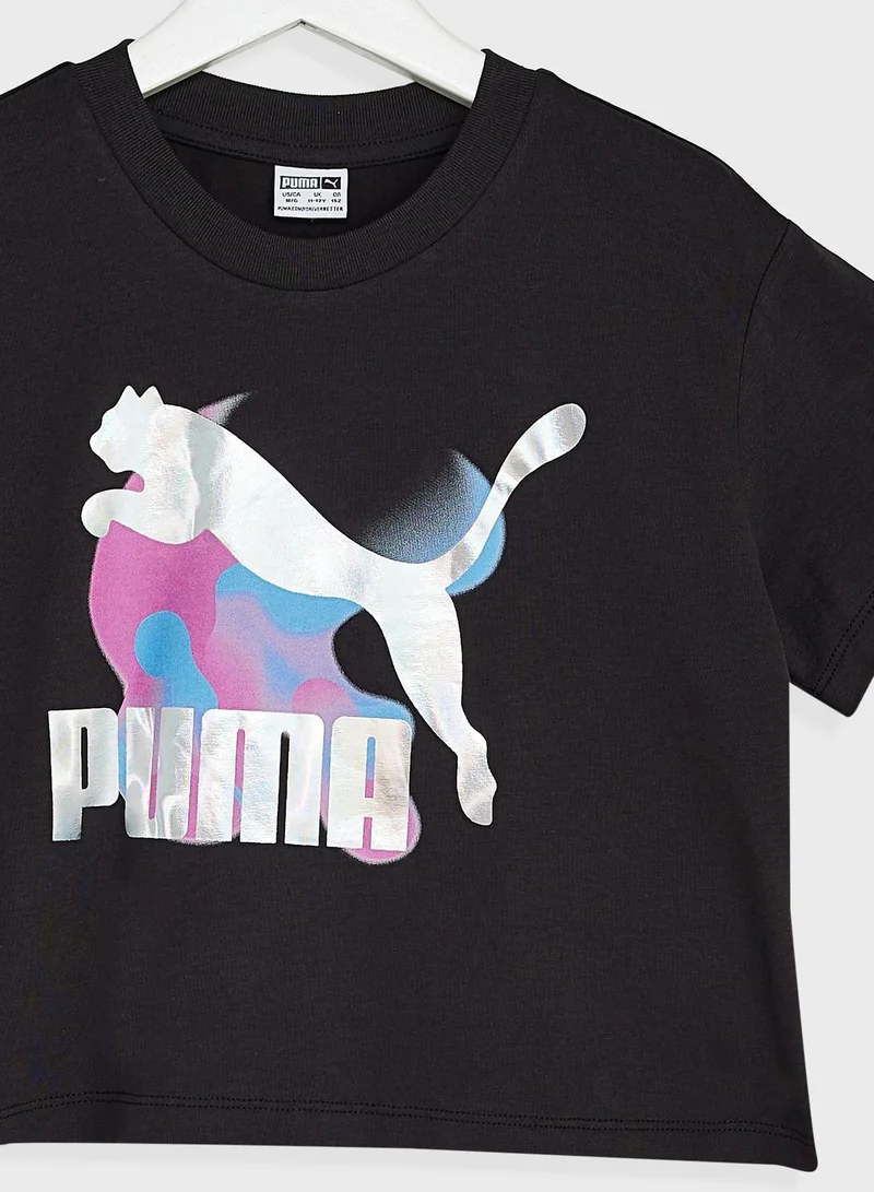 PUMA Kids Classics Cosmic Grl T-Shirt