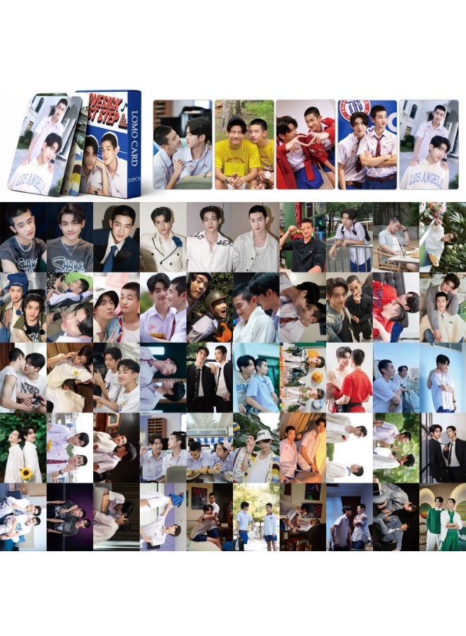 NIBEMINENT 55 Pcs Thai TV Drama LoveSick 2024 Lomo Cards Card For Fans Collection Gifts - Image 1