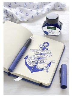 FABER-CASTELL 18-Piece Ink Cartridge Blister Royal Blue Ink  - Image 3