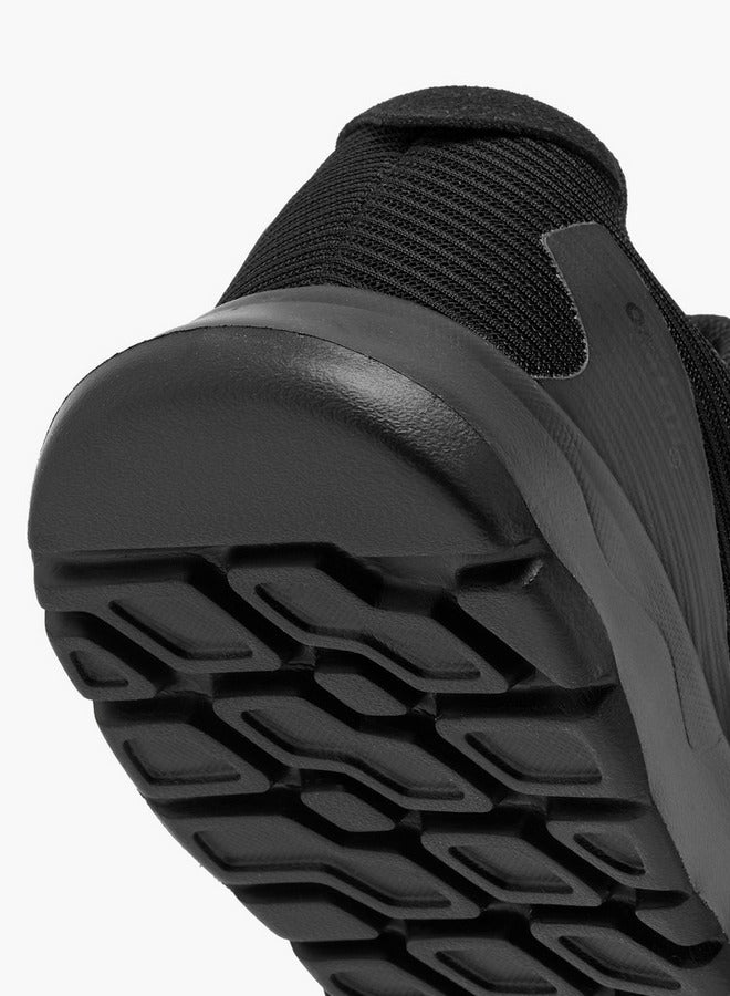 Oaklan by Shoexpress Girls Logo Detail Sports Shoes with Hook and Loop Closure  - Image 5