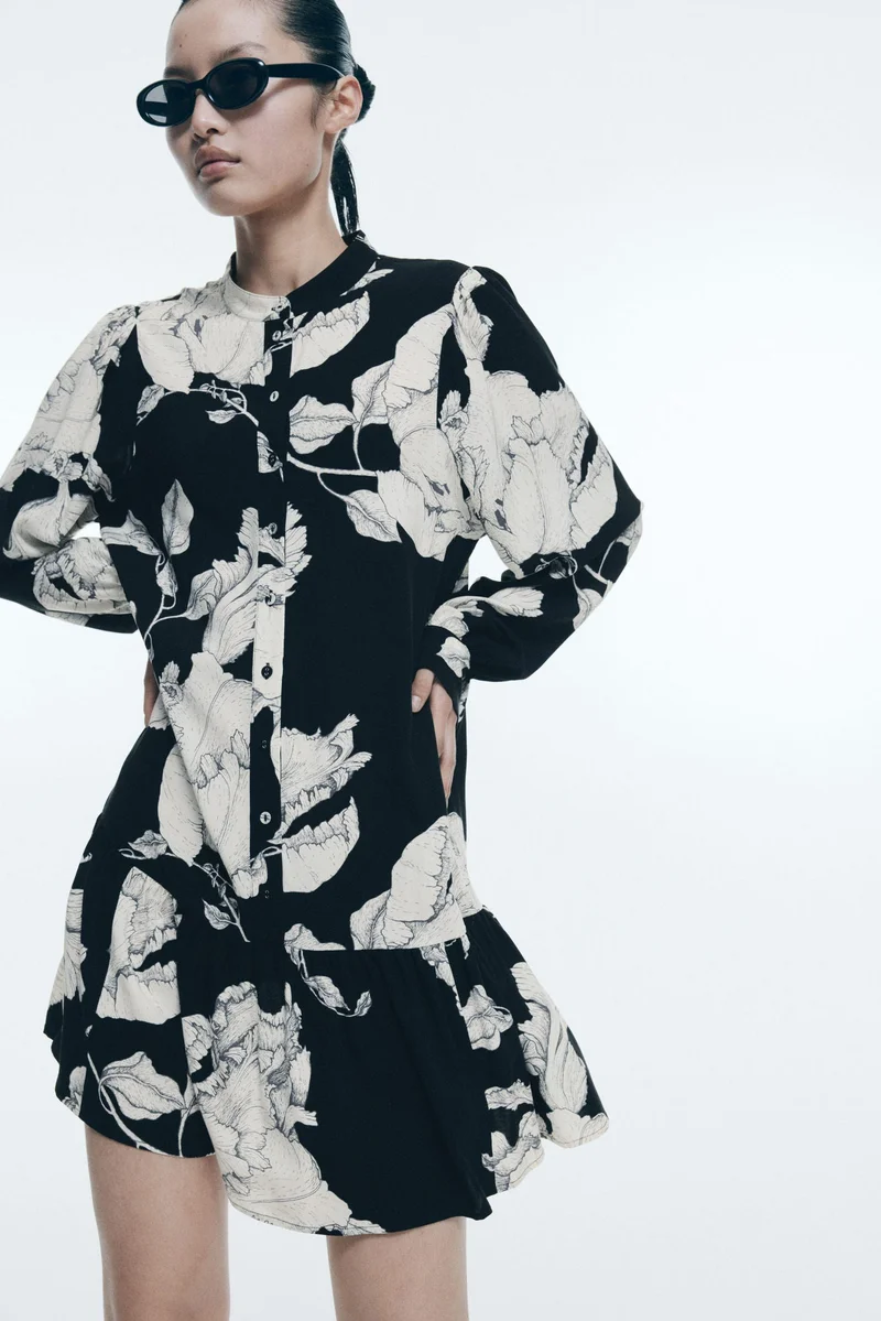 H&M Floral Mini Dress