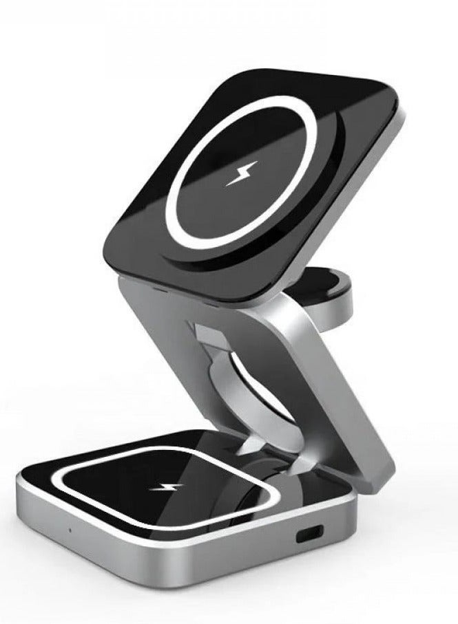 Denx DENX DX1251 Wireless Magnetic Fast Charging Stand – Premium Quality, Efficient & Stylish - Image 1