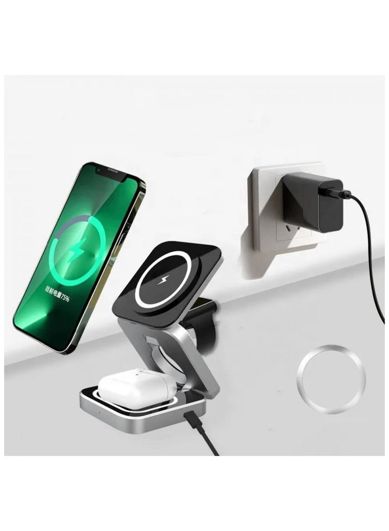 Denx DENX DX1251 Wireless Magnetic Fast Charging Stand – Premium Quality, Efficient & Stylish - Image 4