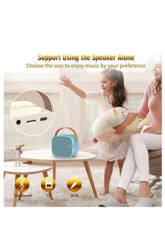 Y&D Mini Karaoke MachineFunny Toys Birthday Gifts for KidsAdults Machine with Wireless Microphone Portable Handheld Bluetooth  - Image 3