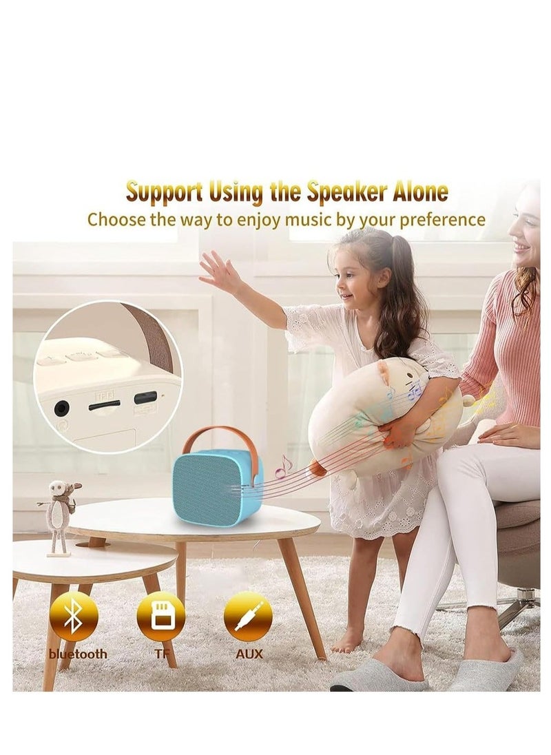 Y&D Mini Karaoke MachineFunny Toys Birthday Gifts for KidsAdults Machine with Wireless Microphone Portable Handheld Bluetooth  - Image 3