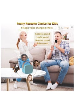 Y&D Mini Karaoke MachineFunny Toys Birthday Gifts for KidsAdults Machine with Wireless Microphone Portable Handheld Bluetooth  - Image 4