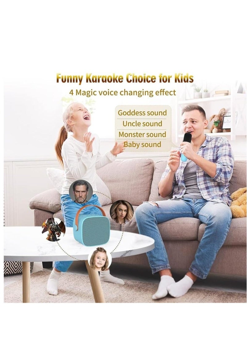 Y&D Mini Karaoke MachineFunny Toys Birthday Gifts for KidsAdults Machine with Wireless Microphone Portable Handheld Bluetooth  - Image 4