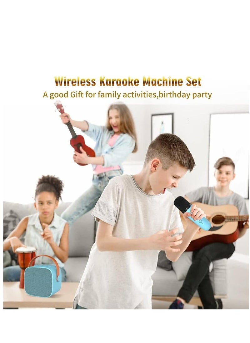 Y&D Mini Karaoke MachineFunny Toys Birthday Gifts for KidsAdults Machine with Wireless Microphone Portable Handheld Bluetooth  - Image 5