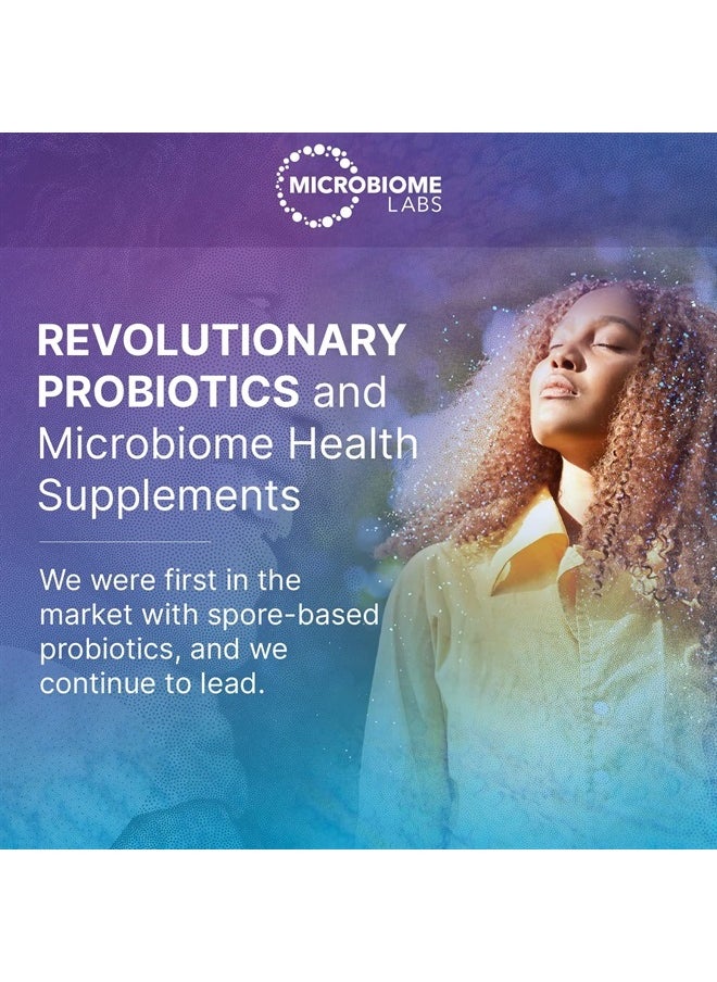 Microbiome Labs Zenbiome COPE - Probiotic Mood Support Supplement with Vitamin B6, B12 & Saffron Extract - Promotes Better Occasional Stress Coping (60 Capsules)  - Image 5