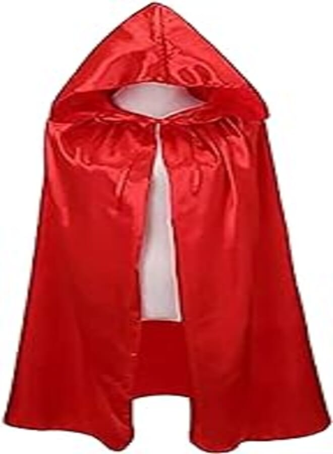 Kids Halloween Christmas Costumes Cape Vampire Death Witch Cosplay Cape Robe Satin Party Dress Up Costumes Cloak
