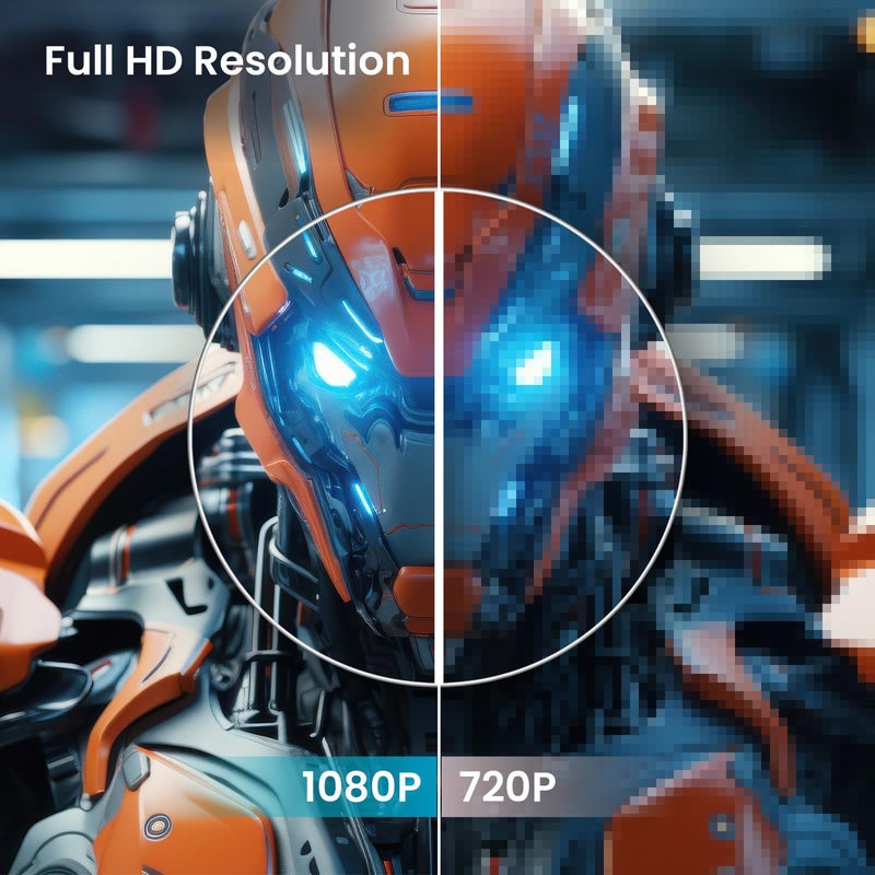 ArcticPro 24 inch Gaming Monitor 240Hz, FHD 1080p, IPS Panel, 1ms Response Time, Adaptive sync, PC Computer Monitor, 3-Sided Frameless, Ultra Slim, 120% sRGB, Bluelight Filter, HDMI & DP Ports,Black - Image 3