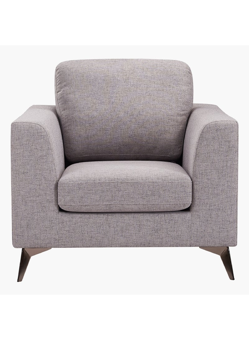 Home Box Flores Fabric Armchair Sofa 102 x 87 x 97 cm - Image 2