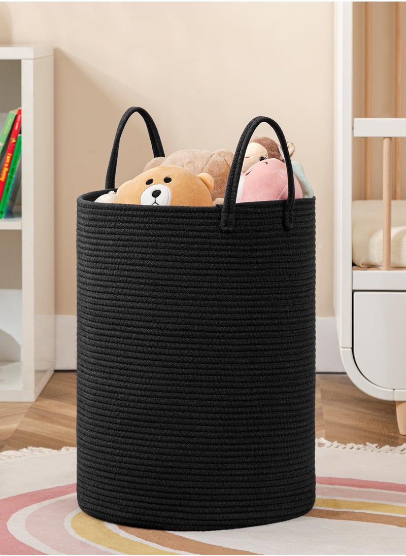 Anmi - 38 x 50cm Laundry Basket Black（58L） - Image 1