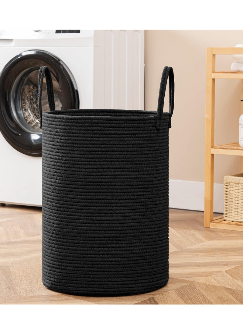Anmi - 38 x 50cm Laundry Basket Black（58L） - Image 1