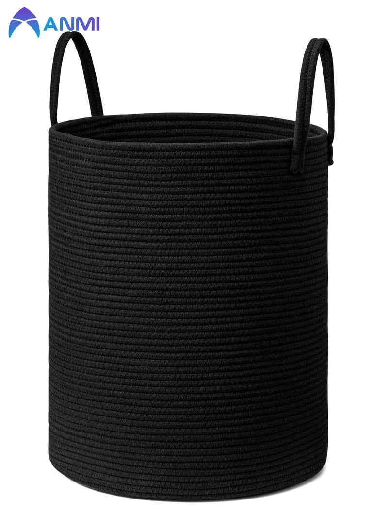 Anmi - 38 x 50cm Laundry Basket Black（58L） - Image 1