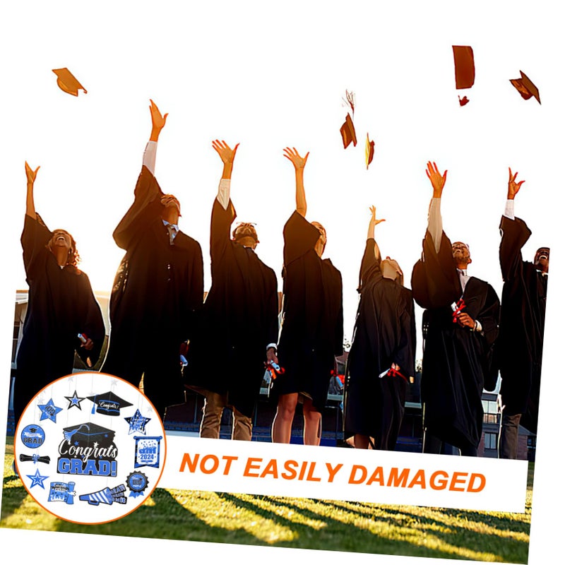 12 Pcs Graduation Party Decorations Backdrop Hanging Decor For Photo Stage Ceremony - Image 5