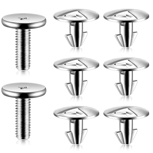 HHZL 8PCS Lower Engine Cover Splash Shield Clips Skid Plate Screws for Honda Civic Accord CRV Acura Small Screw Pins for Radiator Engine Access Cover Pin Lower Cover Bolt 90105TBAA00 90674TY2A01 - Image 1