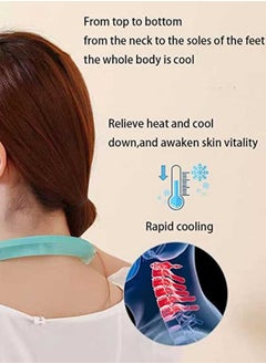 Bosidin Neck Cooling Tube, Wearable Cooling Neck Wraps for Summer Heat, Cold Gel Ice Pack  - Image 3