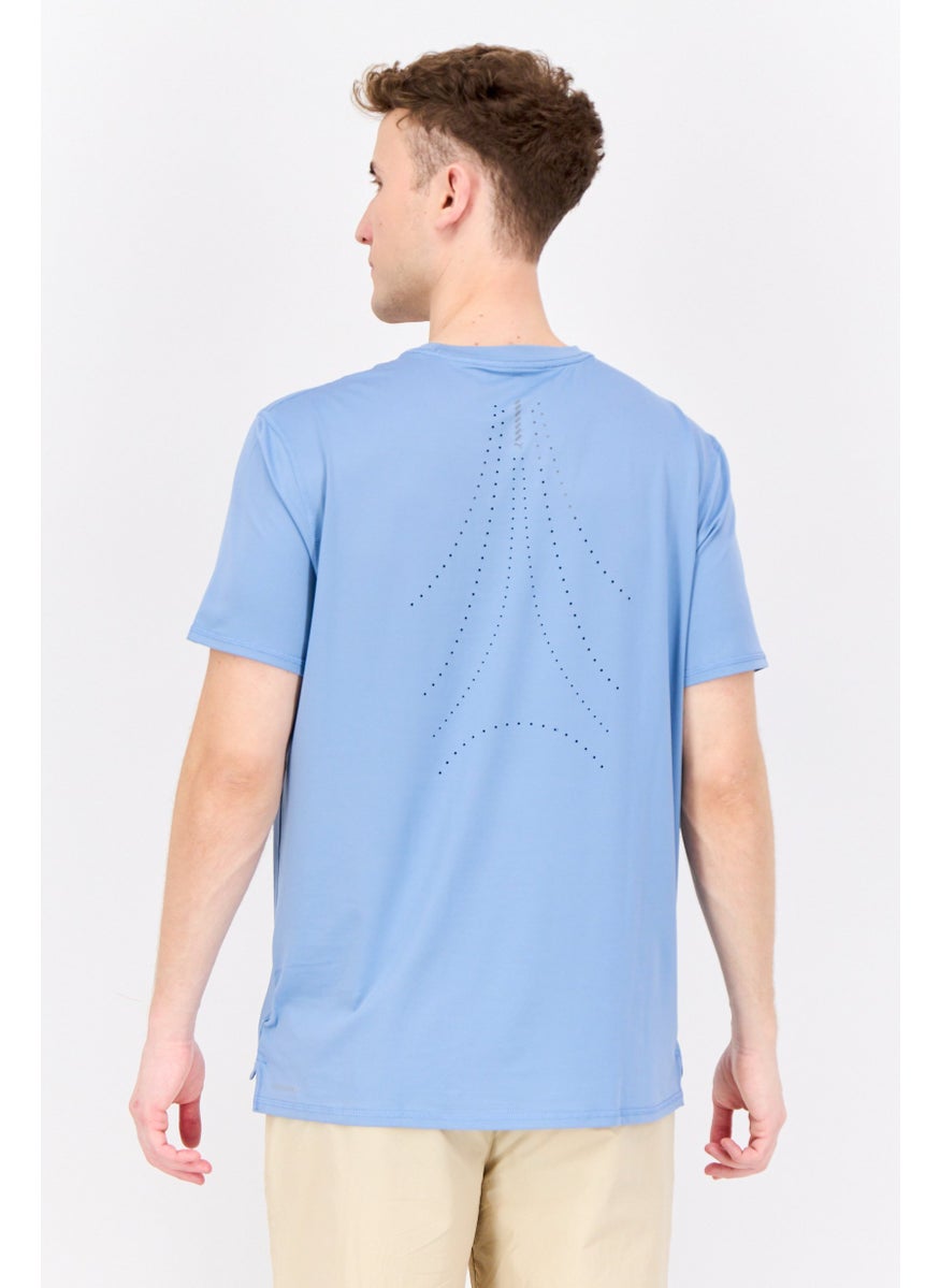 PUMA Men Sportswear Fit Sleeveles Training T-Shirt,Slate Blue  - Image 3