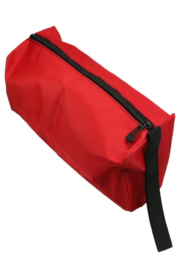 اتول مارت حقيبة أدوات احترافية من يوتول مارت، جيوب أدوات من قماش أكسفورد، منظم أدوات شديد التحمل، حزام عمل قابل للتعديل بالكامل، مقاوم للماء، حقيبة عمل واقية، لون أحمر كبير - Image 1