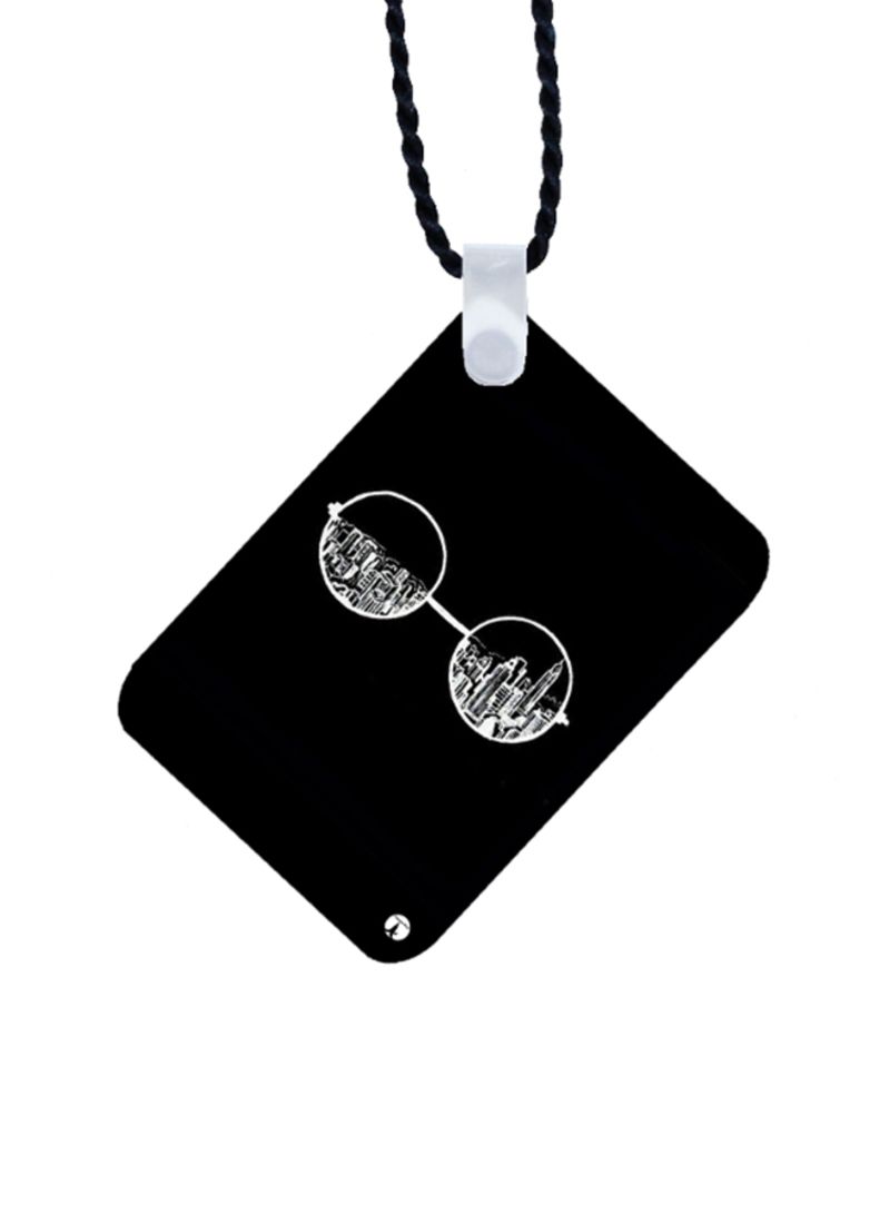 RKN Glasses Printed Car Mirror Pendant - Image 2