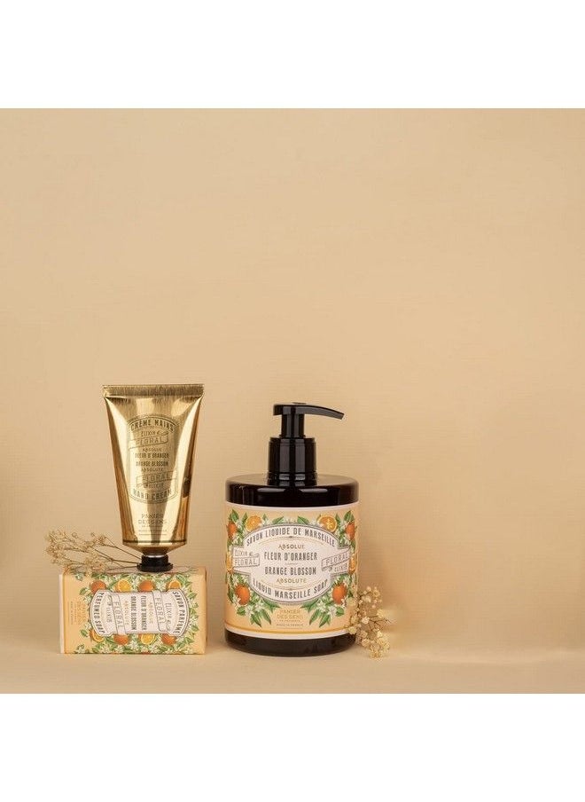 PANIER DES SENS - Orange Blossom Hand Cream For Dry Cracked Hands With Olive Oil Made In France 96% Natural Hand Moisturizer 2.6Floz/75Ml - Image 1