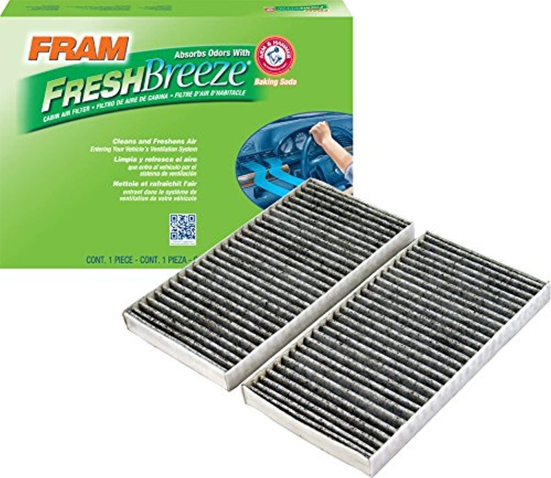 Fram Fresh Breeze Cabin Air Filter with Arm Hammer Baking Soda CF10734 for Kia Vehicles