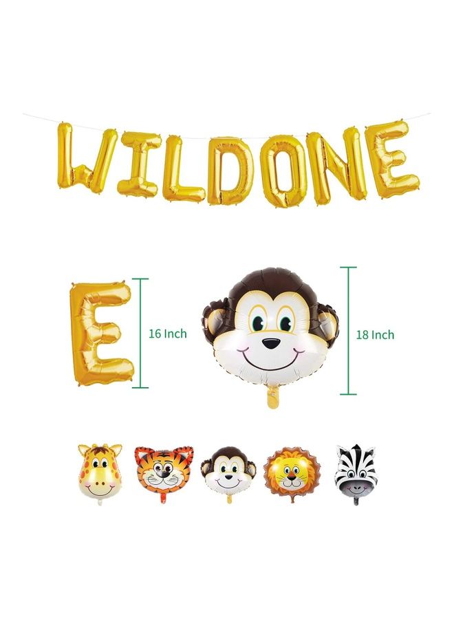 إسكدنيا مستلزمات حفلات بتصميم الغابة - 58 قطعة - Image 3