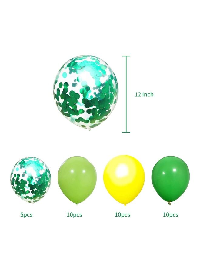 إسكدنيا مستلزمات حفلات بتصميم الغابة - 58 قطعة - Image 5