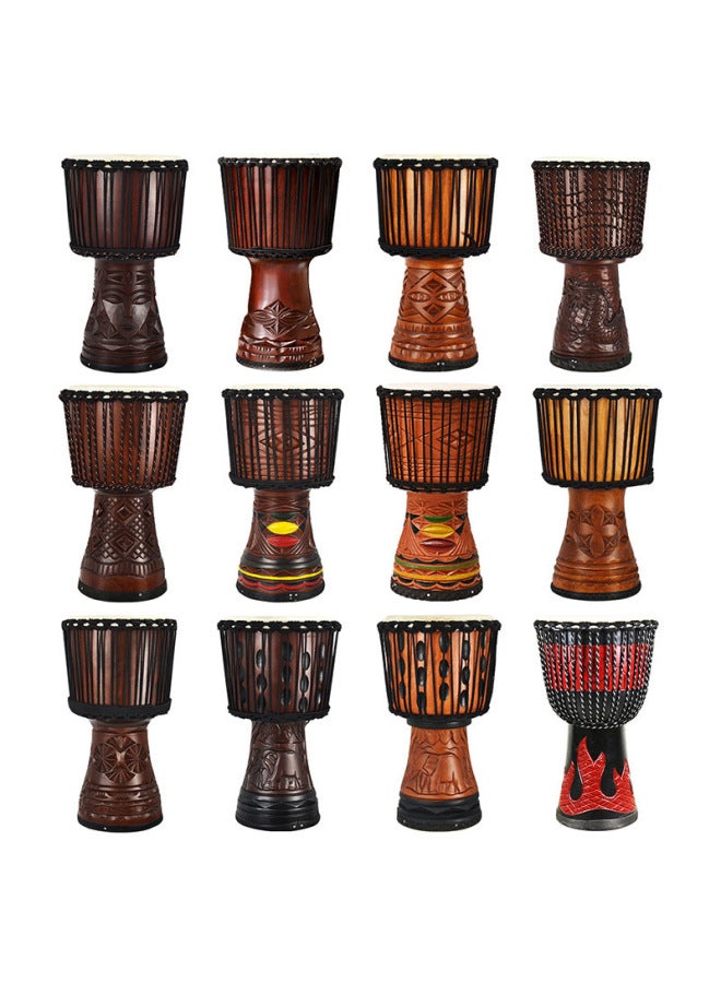 Somali Goat African Drum For Adults and Children Beginners Hand Drum Professional Performance Teaching Drum 12inch professional flame - Image 4