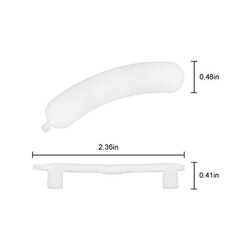 PELIF Washing Machine Kit 3 pcs Suspension Spring WP63907 & 1 pcs Counterweight Counter Balance W10250667 & 3 pcs Tub Wear Pad 285744 for Whirlpool Washer - Image 4