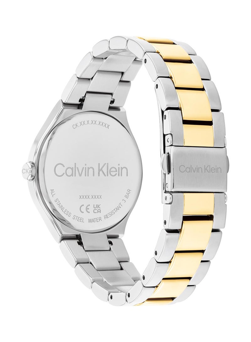 CALVIN KLEIN Women's Analog Round Shape Stainless Steel Wrist Watch 25200366 - 36 Mm - Image 3