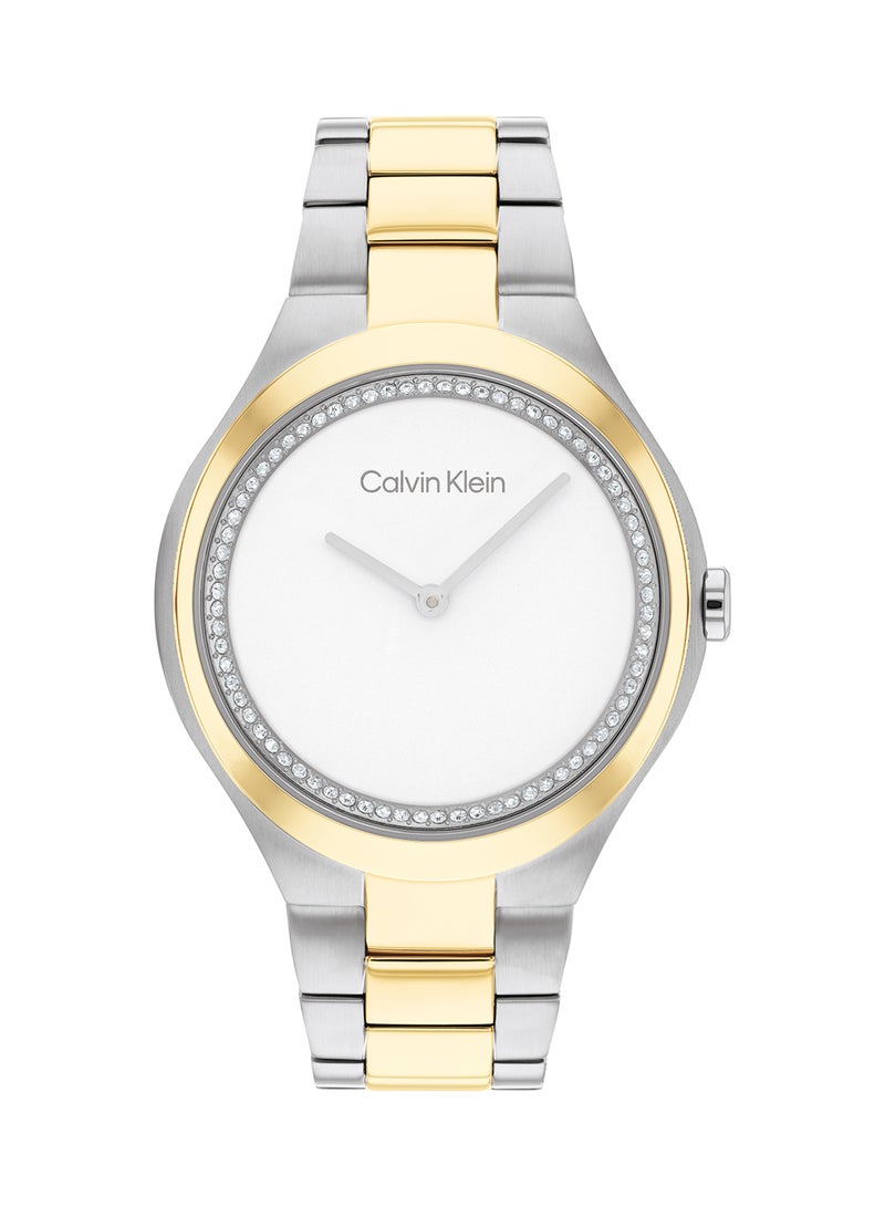 CALVIN KLEIN Women's Analog Round Shape Stainless Steel Wrist Watch 25200366 - 36 Mm - Image 2