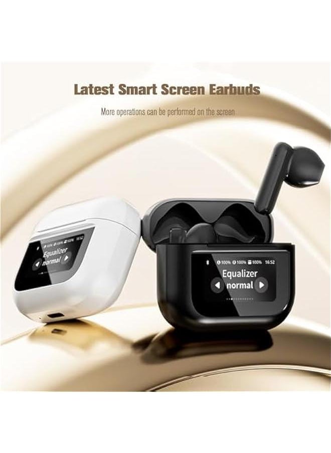 Generic - TWS Bluetooth Touchscreen Earbuds with Screen Touch Screen Earbuds Wireless Blue Tooth Ear Buds for iPhone Android Earphones Bluetooth Ear Buds Small Ears Earphones Wireless Earphone - Image 1