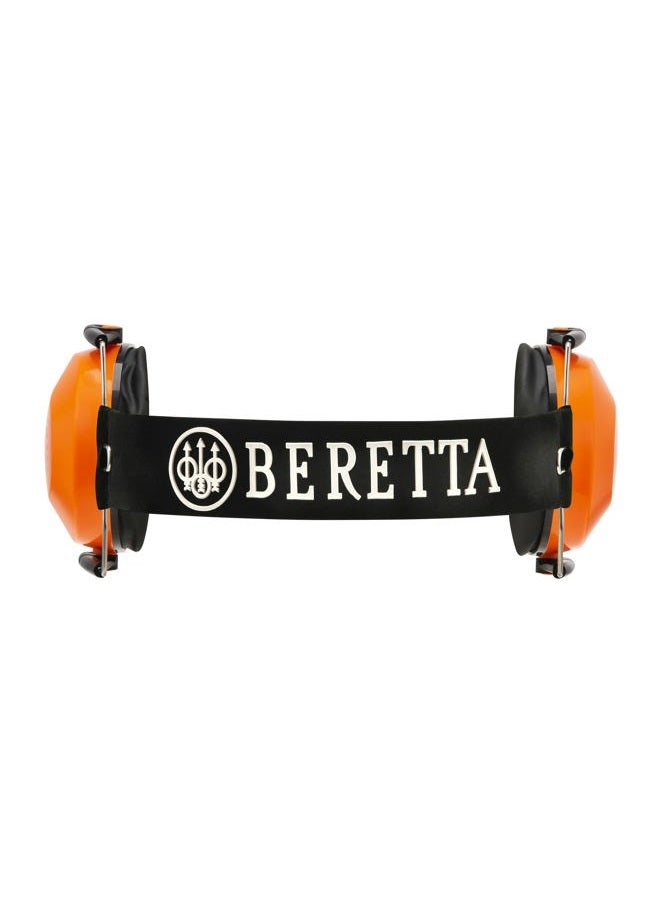 Beretta Unisex Hearing Protection Competition Compact One Size Safety Pro Earmuff, Orange Fluorescent - Image 3