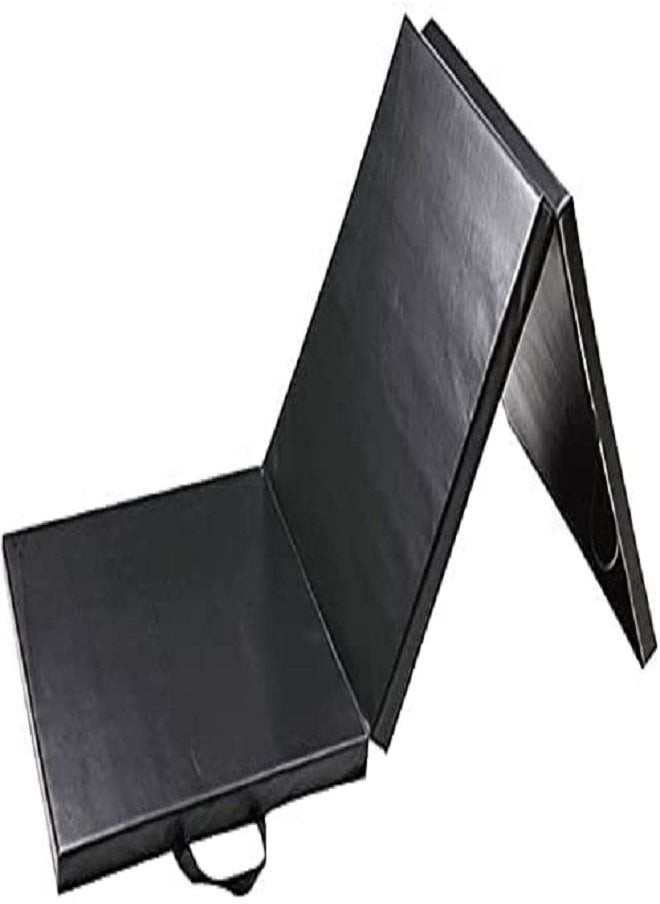 ULTIMAX - 2" Thick Tri-Fold Folding Exercise Mat with Carrying Handles for MMA, Gymnastics and Home Gym Protective Flooring - Image 1