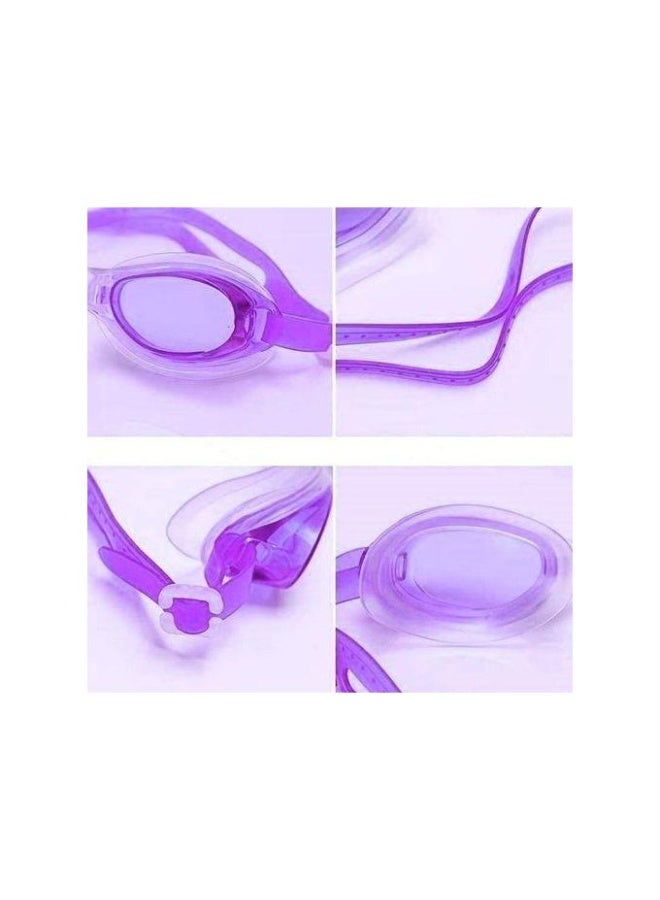 WATER WORLD Streamlined swimming goggles with anti-fog lenses – purple - Image 5