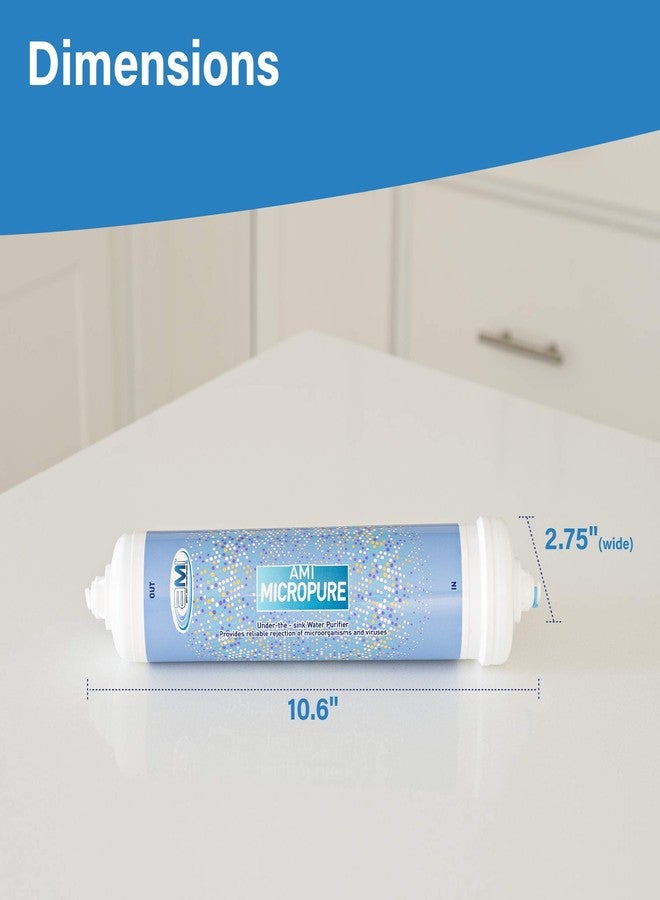 أيه إم أي AMI Micropure - فلتر مياه تحت الحوض - Image 5