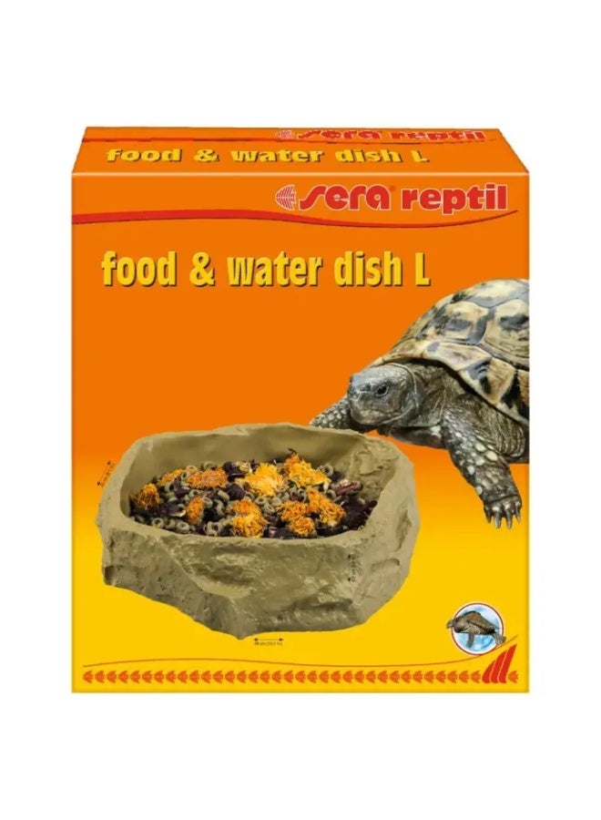 Sera Reptile Food & Water Dish Large  26 x 6.5 x 23 cm - Image 1