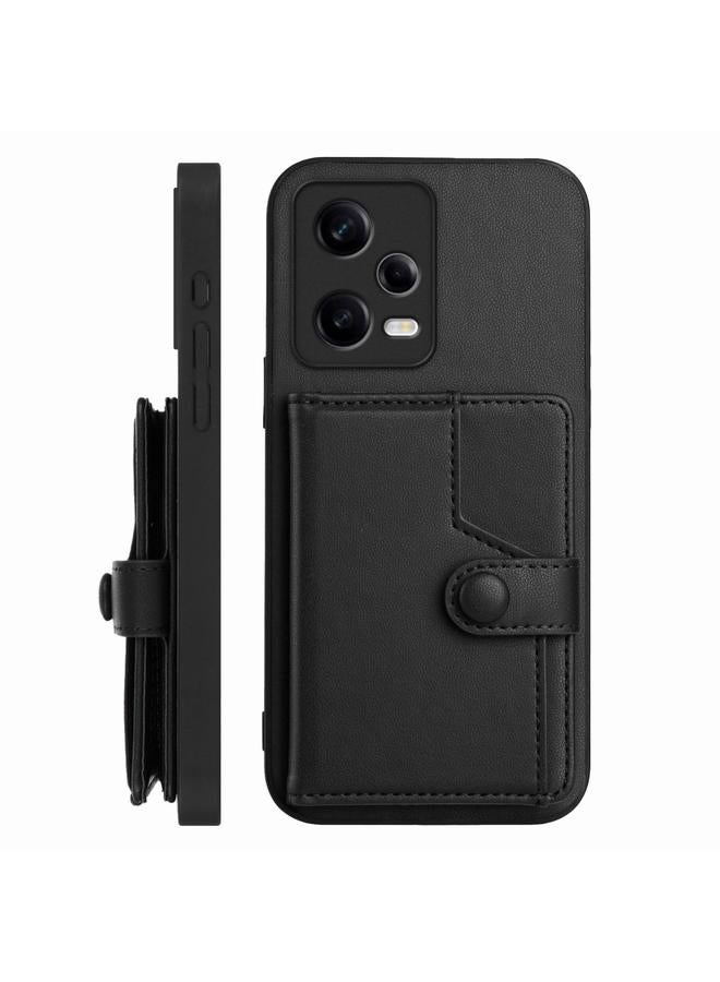 S-TOP Case For Redmi Note 12 Pro+ Global Button Card Bag RFID Anti-theft Phone Case - Image 2