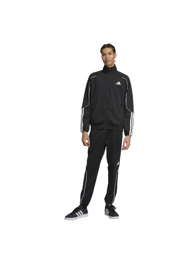 Adidas M 3S Stadium Ts Black Training Suits For Men XS - Image 4