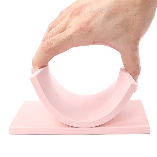 SGHUO 8pcs 4"x6" Rubber Carving Blocks, Soft Linoleum Block for Printmaking, Rectangle Linocut Blocks Stamp Carving Tools, Easy Cut Lino Blocks Crafts Making Kit (Pink) - Image 4