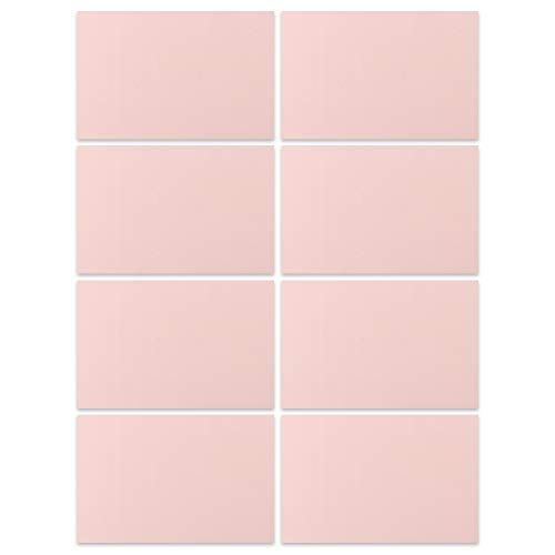 SGHUO 8pcs 4"x6" Rubber Carving Blocks, Soft Linoleum Block for Printmaking, Rectangle Linocut Blocks Stamp Carving Tools, Easy Cut Lino Blocks Crafts Making Kit (Pink) - Image 3