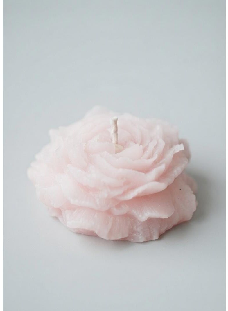 Handmade decorative candle with a blooming flower design - a beautiful piece for home and gifts - Image 3