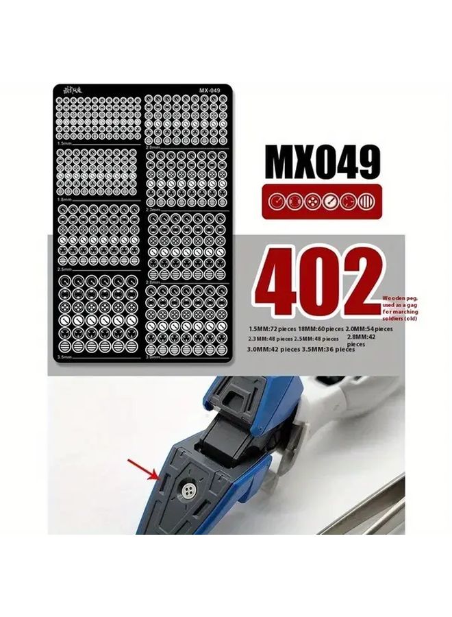MX049 Metal Etching Chip Gun For Plastic Model Modification Uniformity Tool - Image 4