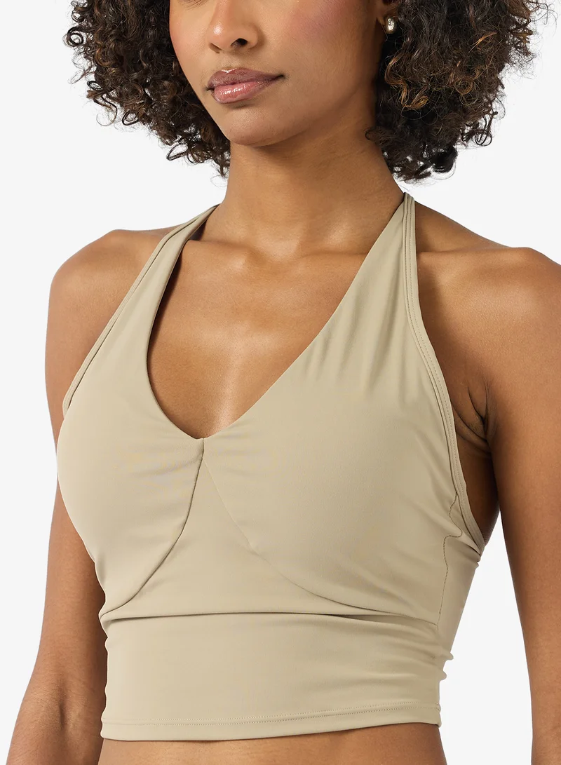 FRWD  Halter Neck Sculpting Sports Bra for Women | Best Price UAE