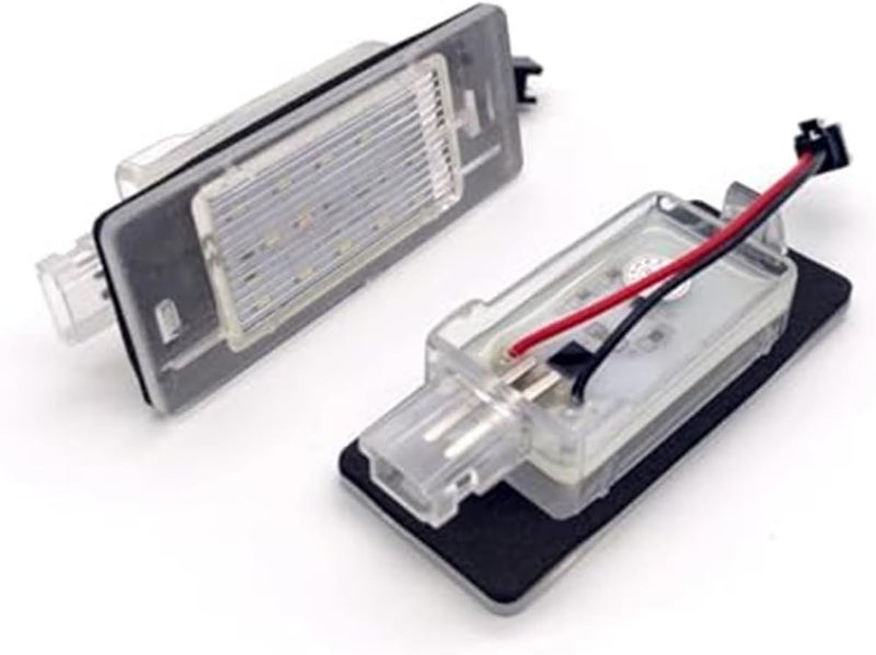 Wivplex 2Pcs White License Plate Light for Opel Vectra C Estate - Image 1