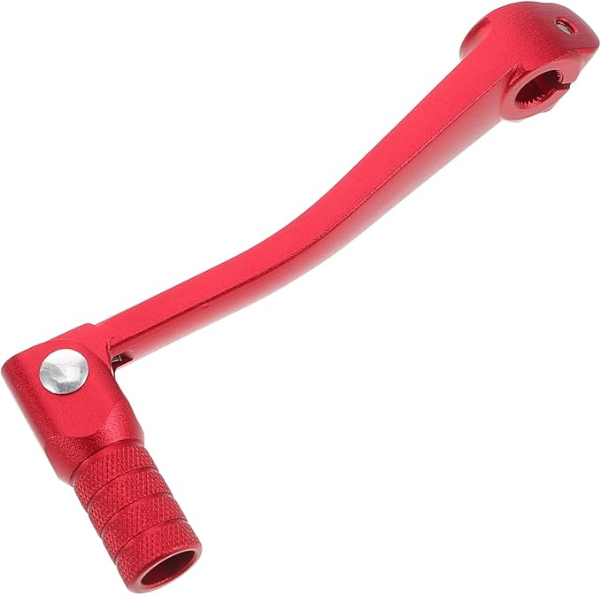 رافعة ناقل الحركة من سبائك الألومنيوم الحمراء للدراجات النارية، مفتاح تحويل الكعب وأصابع القدم، تركيب سريع، تخزين سهل - Image 1